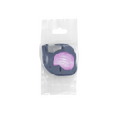 Dymo compatible Letratag 12267 (S0721530) tape, zwart op transparant, 12mm x 4 m - Lettertapes.nl