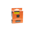 Dymo D1 compatible 40918 (S0720730) tape, zwart op geel, 9 mm x 7 m - Lettertapes.nl