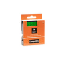 Dymo D1 compatible 40919 (S0720740) tape, zwart op groen, 9 mm x 7 m - Lettertapes.nl