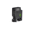 Dymo D1 compatible 40920 tape, wit op transparant, 9 mm x 7 m - Lettertapes.nl