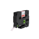 Brother compatible TZE-421 tape, zwart op rood, 9 mm x 8 m - Lettertapes.nl