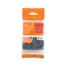 Brother compatible TZE-441 tape, zwart op rood, 18 mm x 8 m - Lettertapes.nl