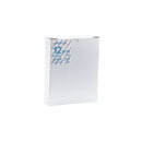 Brother compatible TZE-133 tape, blauw op transparant, 12 mm x 8 m - Lettertapes.nl